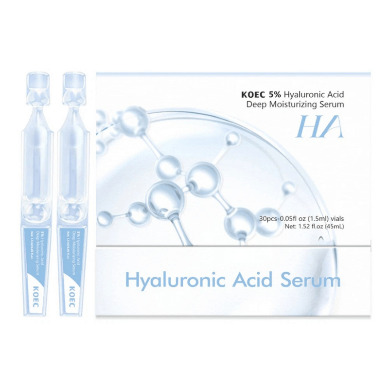 GlowCure™ Premium 5% Hyaluronic Acid Vials 30PC