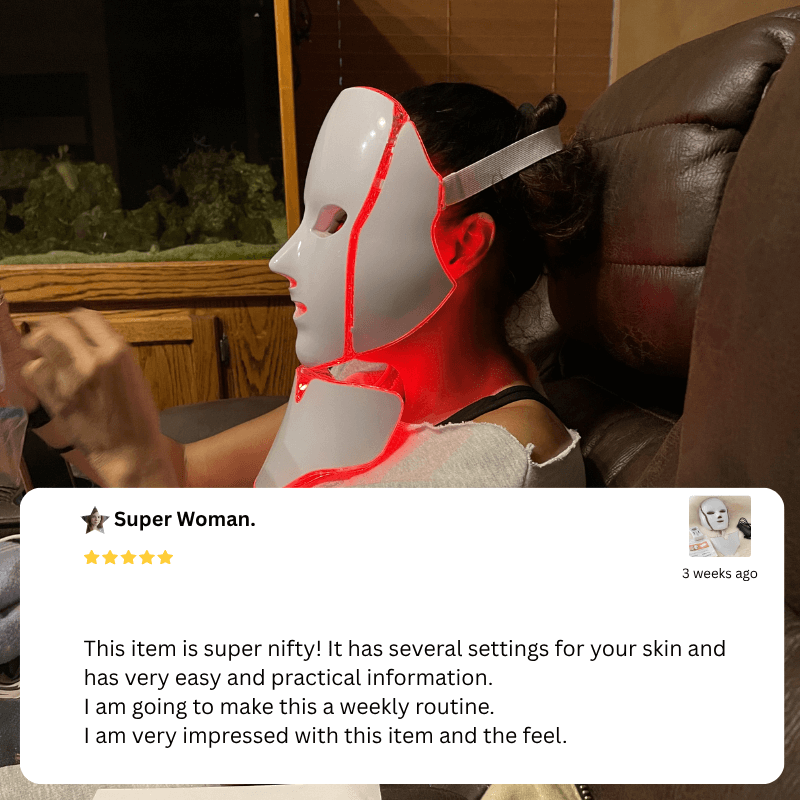 GlowCure™ Premium Light Therapy Mask