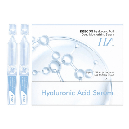 GlowCure™ Premium 5% Hyaluronic Acid Vials 30PC